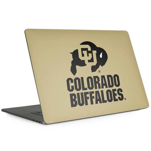 University of Colorado CU Collegiate Text Apple MacBook Pro 15-inch Skin